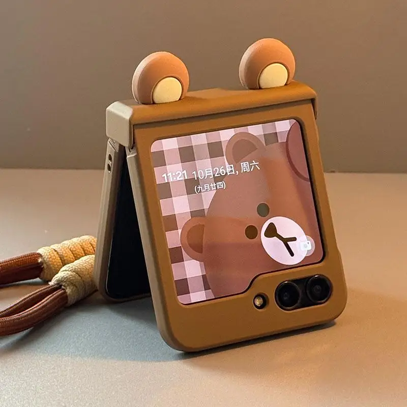 Motorola Tablet Accessories - Casing Engsel Tali Tangan Motif Telinga