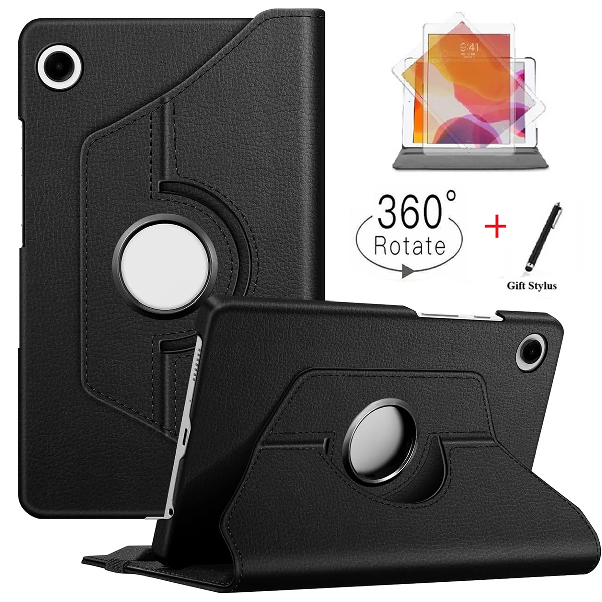 Tablet A9 Accessories - Casing Putar untuk Samsung Galaxy 2023