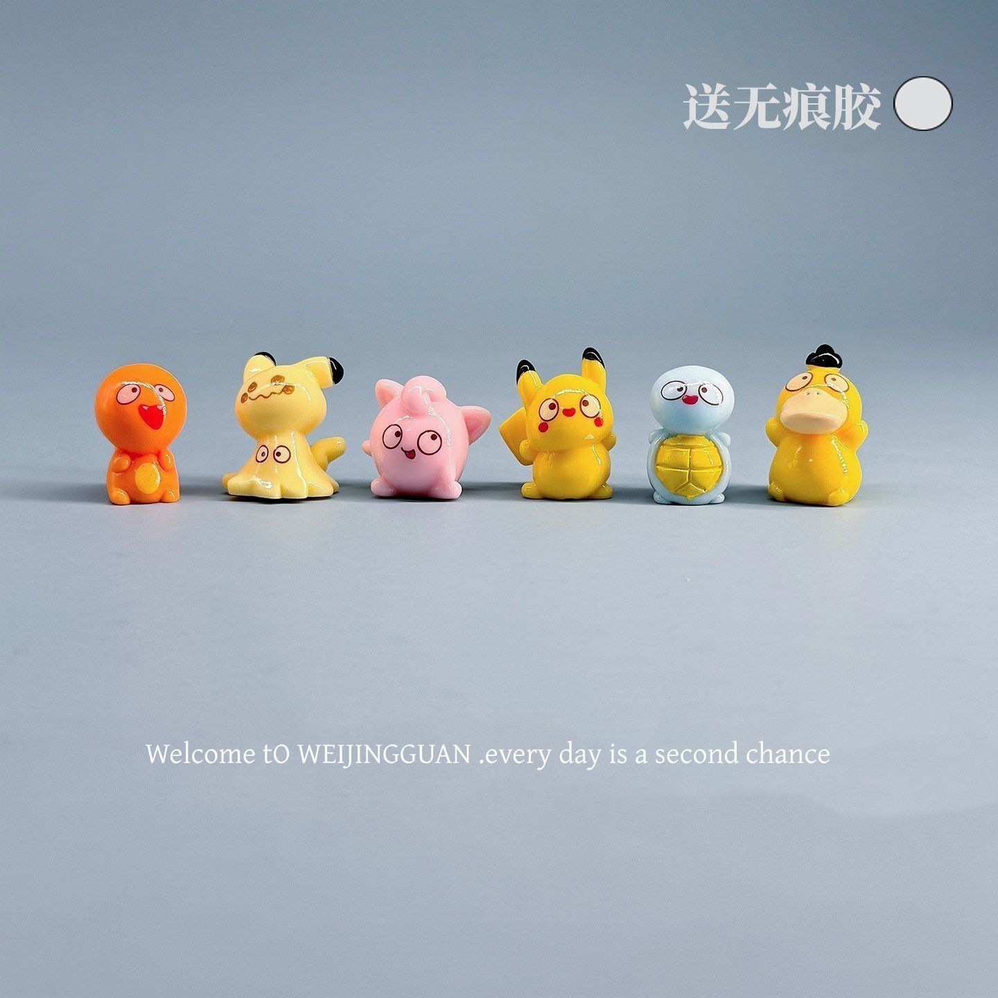 Tablet Accessory - Kartun Pokémon Tsundere Patung Kecil untuk