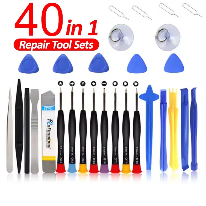 Tablet Accessories Set - Set Alat Perbaikan Obeng Presisi 40