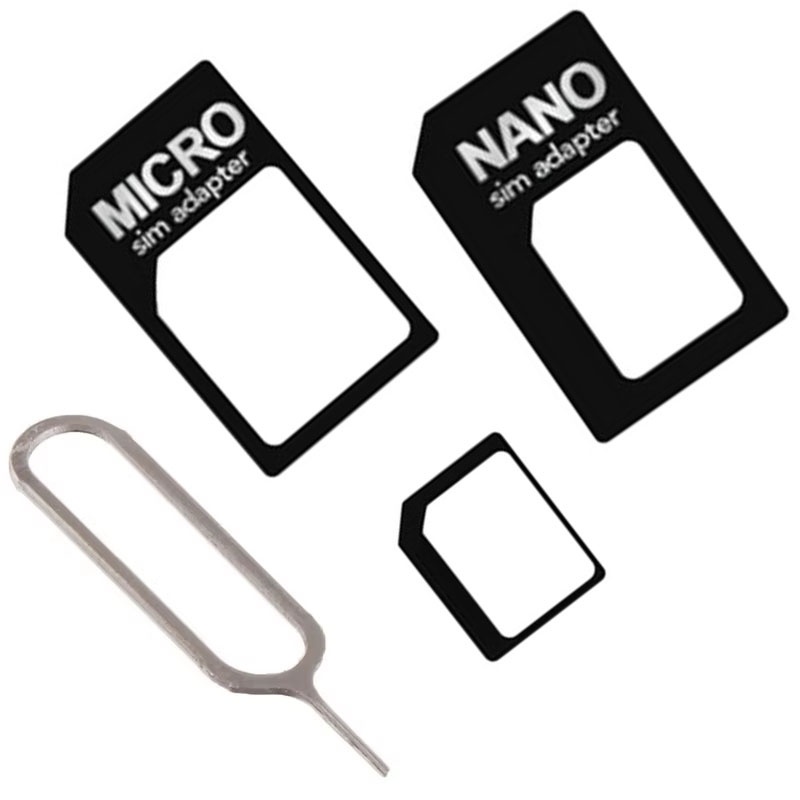 Iphone Tablet Accessories - Kartu SIM Nano ke Adaptor Mikro