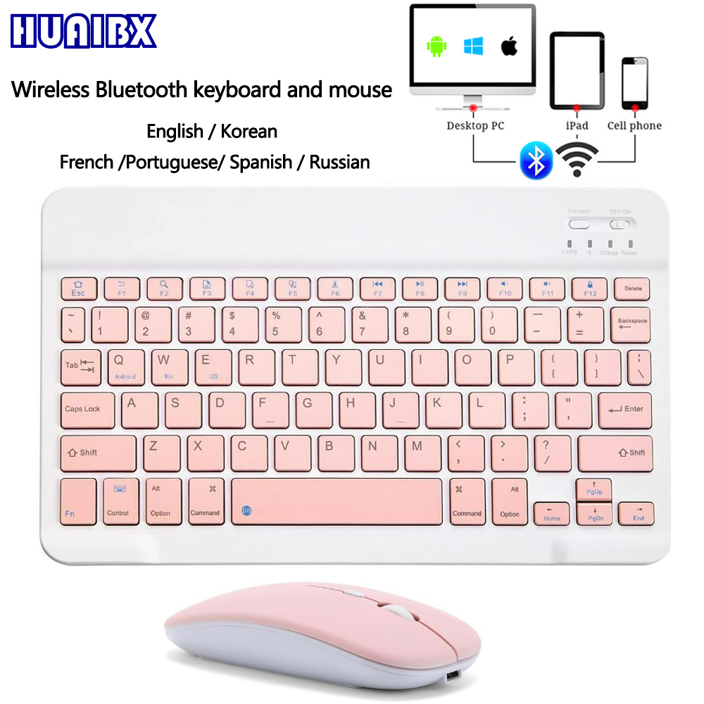 Tablet Accessories Kit - Keyboard Mini Bluetooth Nirkabel 10 inci