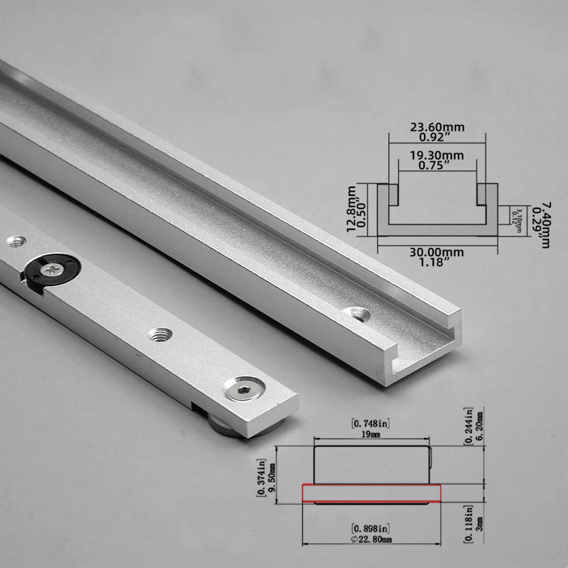Tablet Accessories Kit - 2Pcs Kit Jig T-Track & Miter