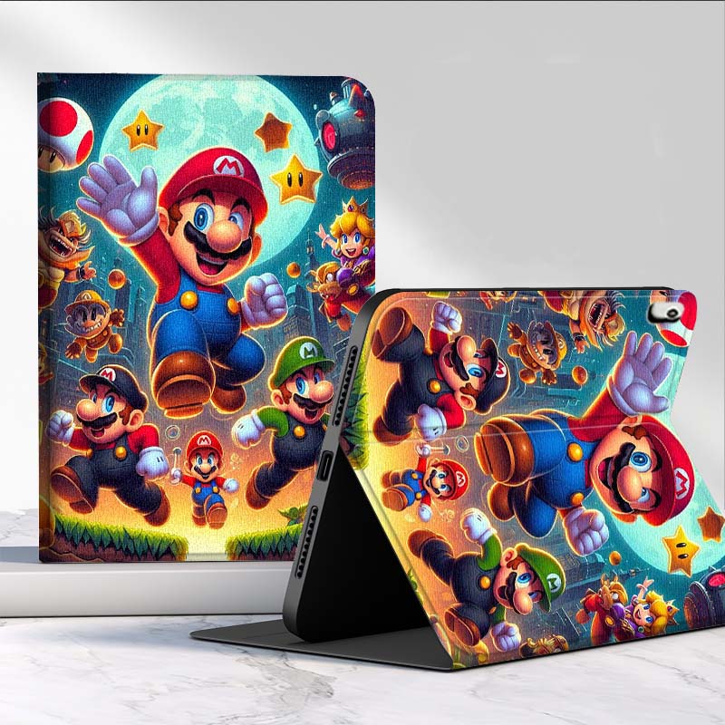Tablet A9 Accessories - Casing Tablet Kartun M-Marios Art untuk