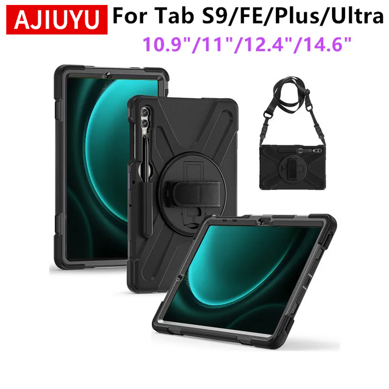 Tablet A9 Accessories - Casing Tahan Benturan Tugas Berat untuk