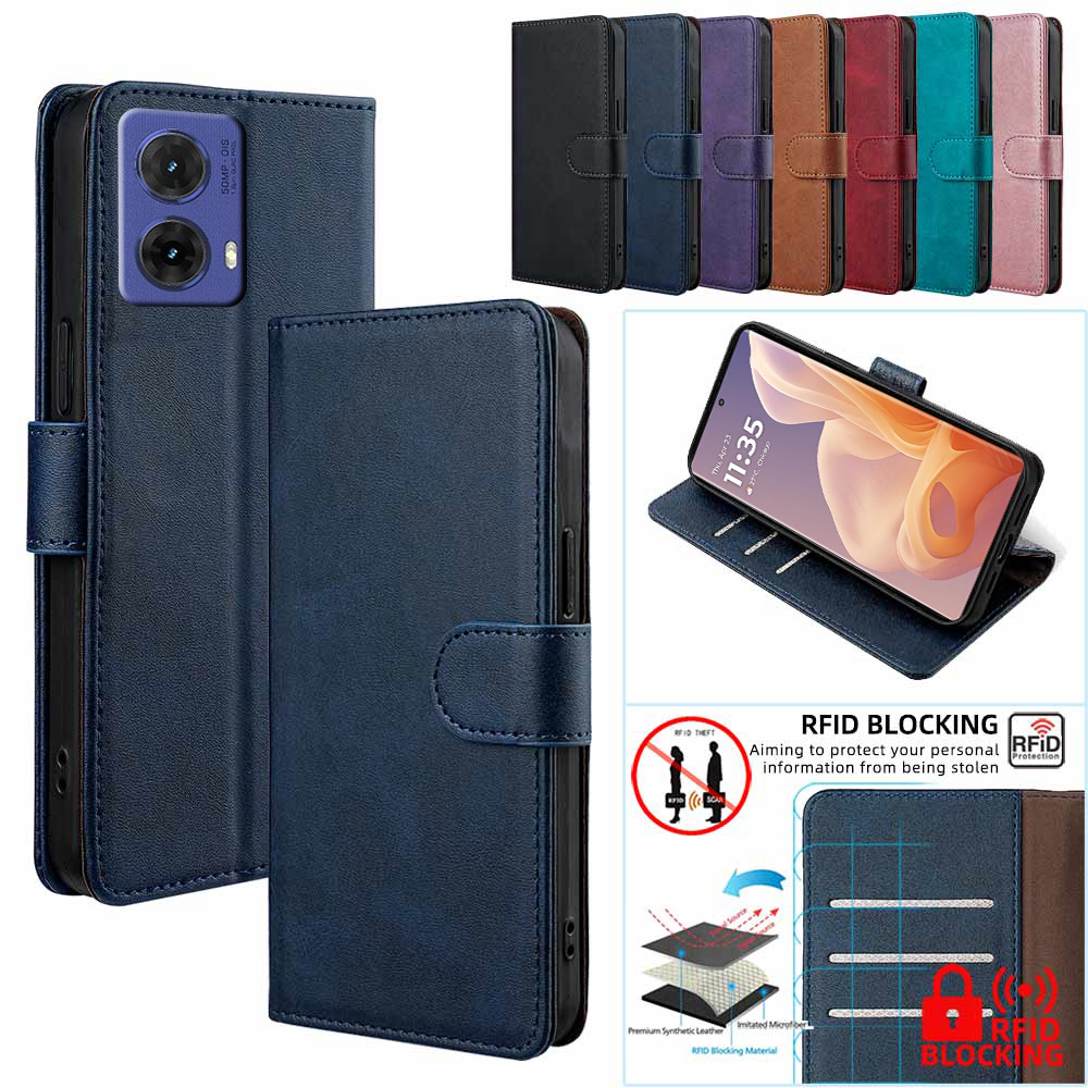 Motorola Tablet Accessories - Casing Ponsel Penutup Dompet Pencegah Jatuh