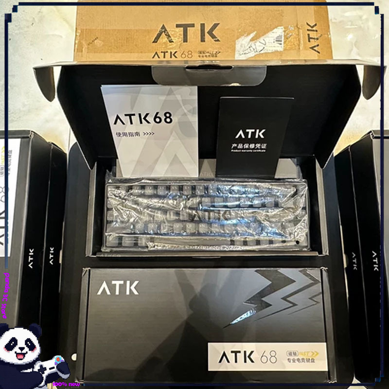 Tablet With Complete Accessories - Keyboard Magnetik ATK 68, Baru Terbuka,