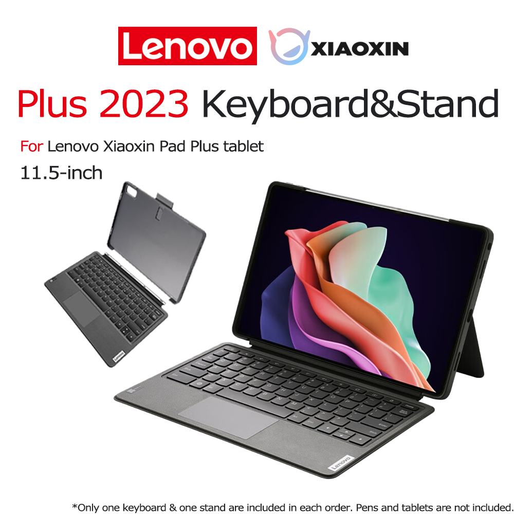 Tablet Accessories Kit - Paket Keyboard Magnetik Lenovo dengan Penyangga