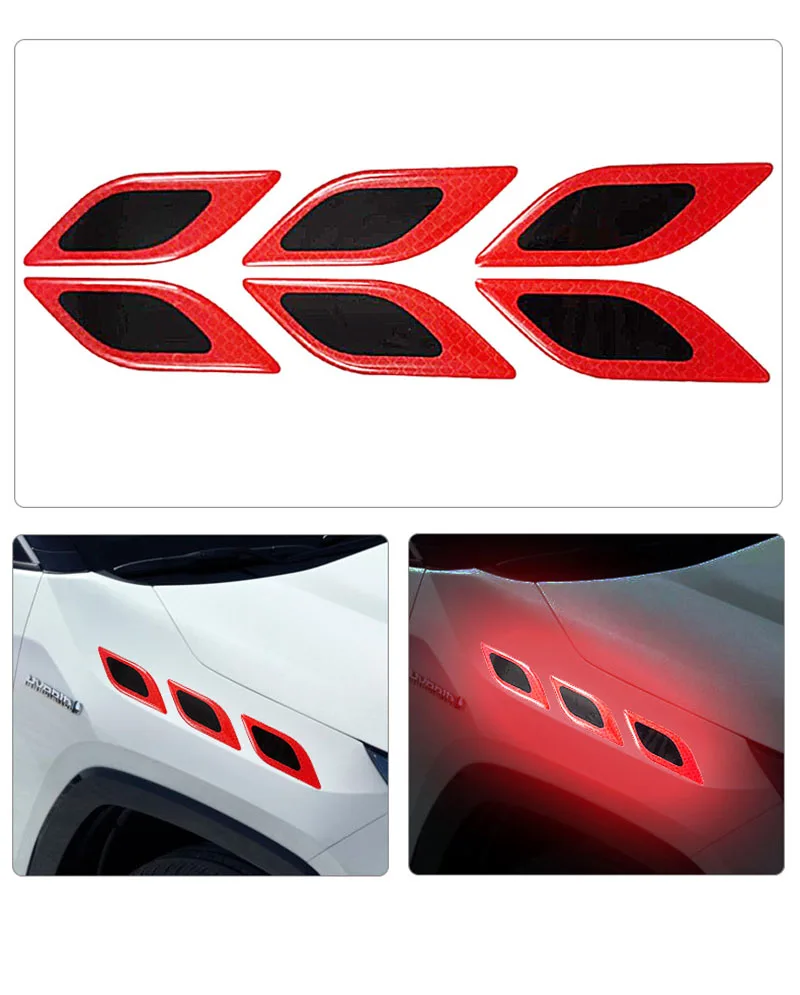 Tablet Accessories Set - Stiker reflektif mobil Anti gores, 6