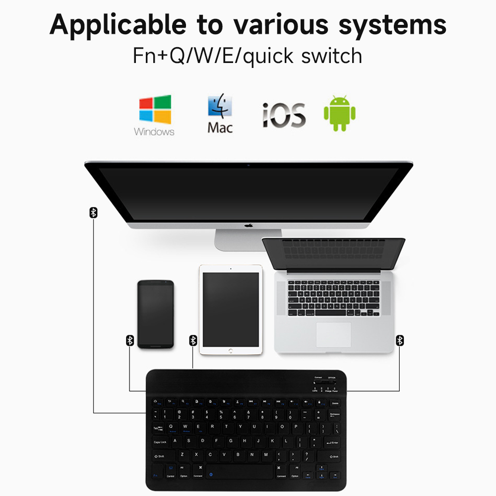 Keyboard Bluetooth nirkabel un - Accessories For Android Tablet ulasan dan harga