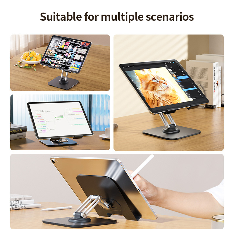 Penyangga Tablet Lipat 360 Der - Tablet Accessories Online ulasan dan harga