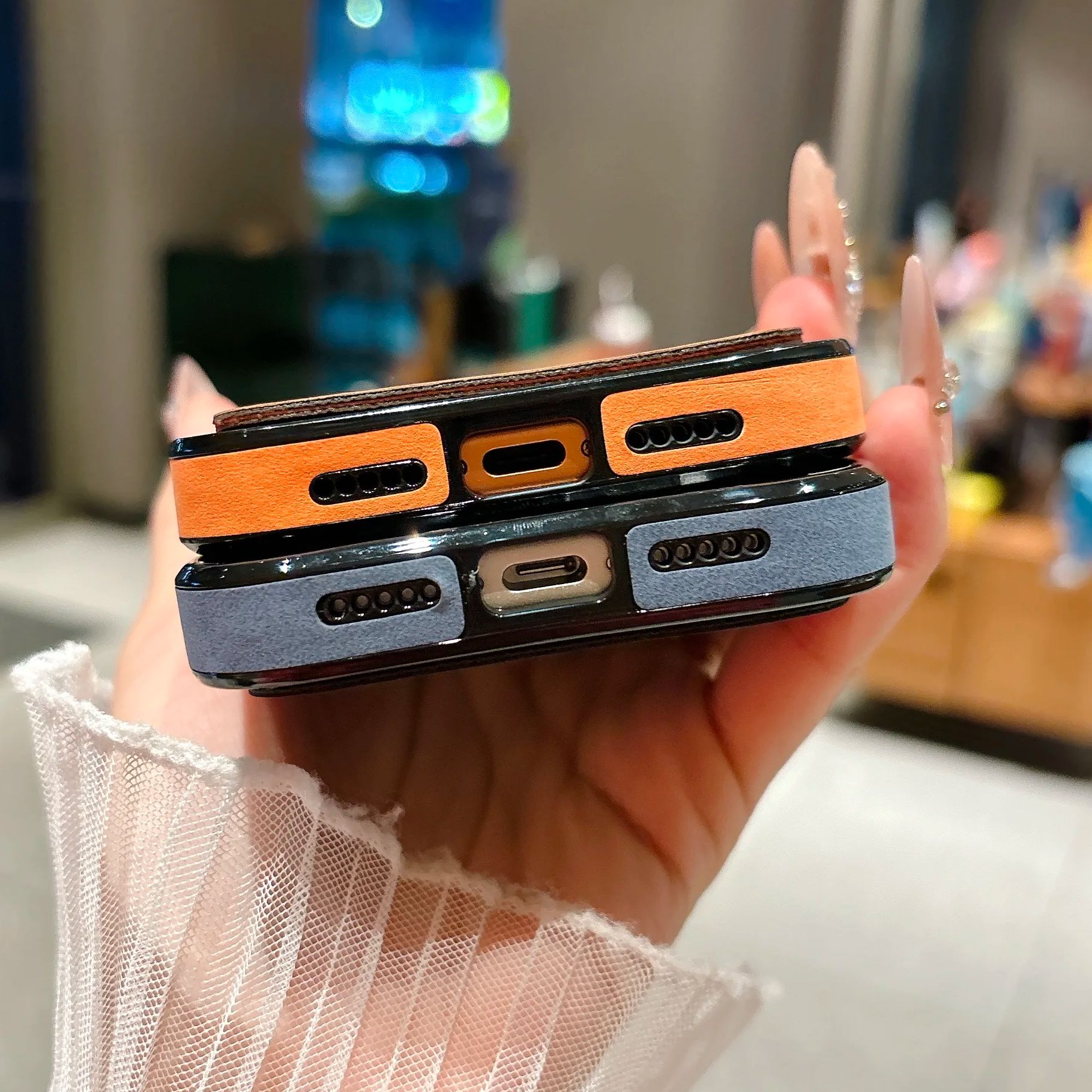 Dompet Kartu Kulit Suede Casin - Iphone Tablet Accessories ulasan dan harga