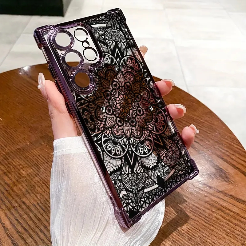 Casing HP Transparan Motif Ren - Samsung Galaxy A55 ulasan dan harga