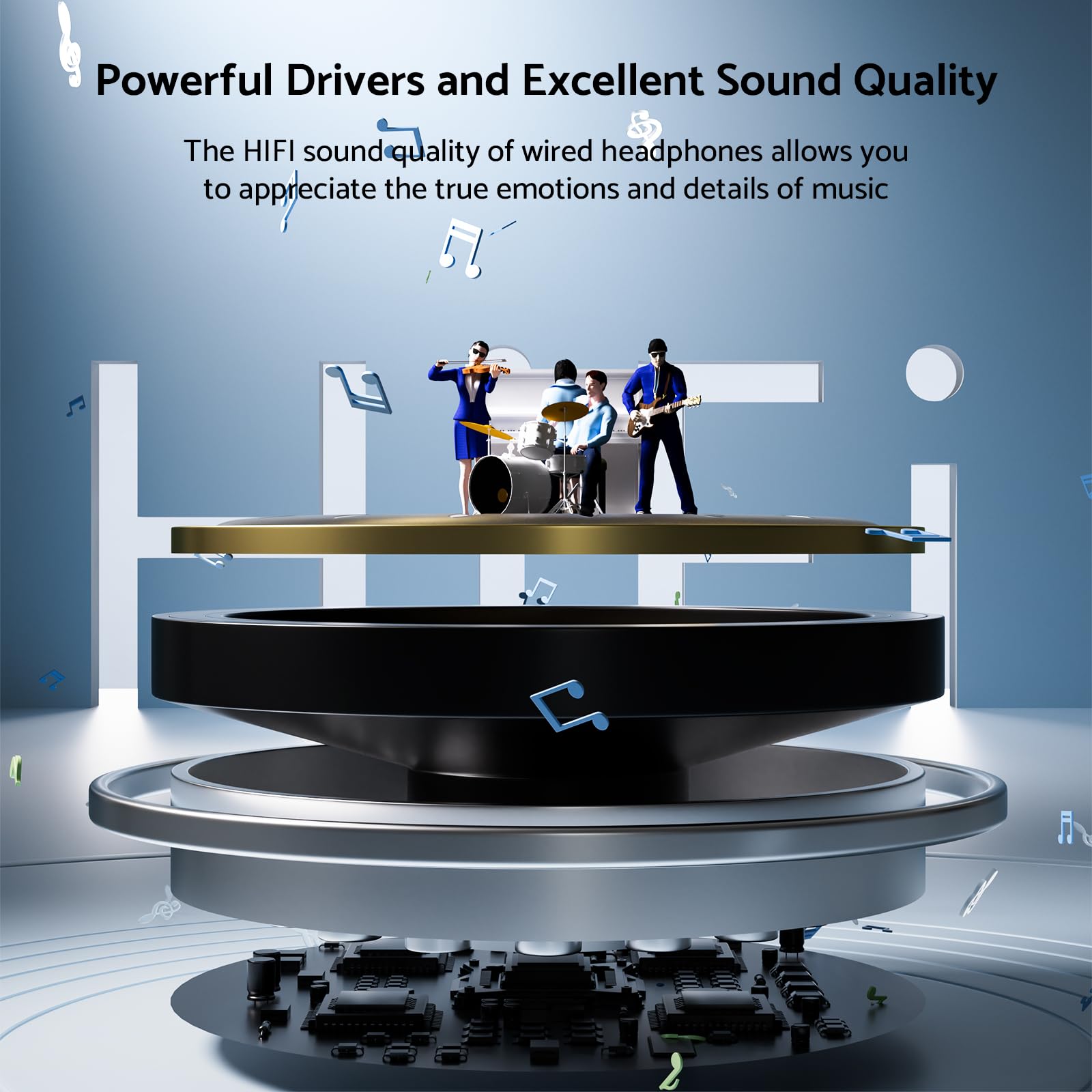 Headphone HiFi Surround Suara  - Iphone Tablet Accessories ulasan dan harga