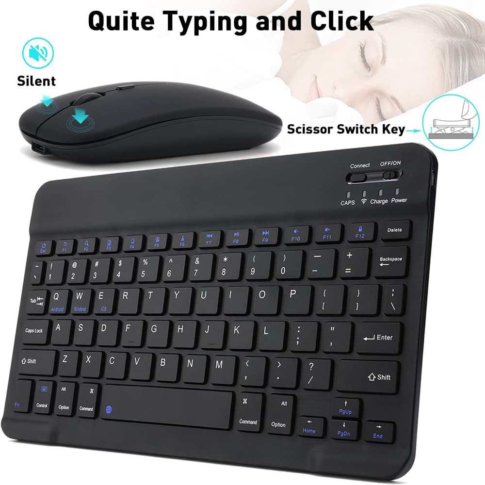 Keyboard Mini Bluetooth Nirkab - Tablet Accessories Kit ulasan dan harga