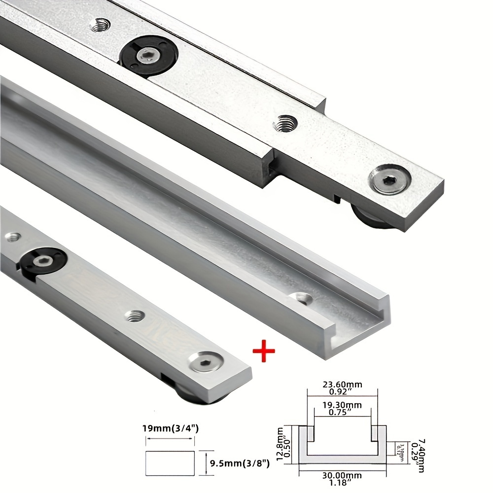 2Pcs Kit Jig T-Track & Miter T - Tablet Accessories Kit ulasan dan harga