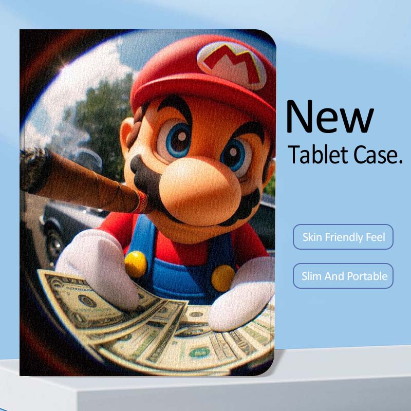 Casing Tablet Kartun M-Marios  - Tablet A9 Accessories ulasan dan harga