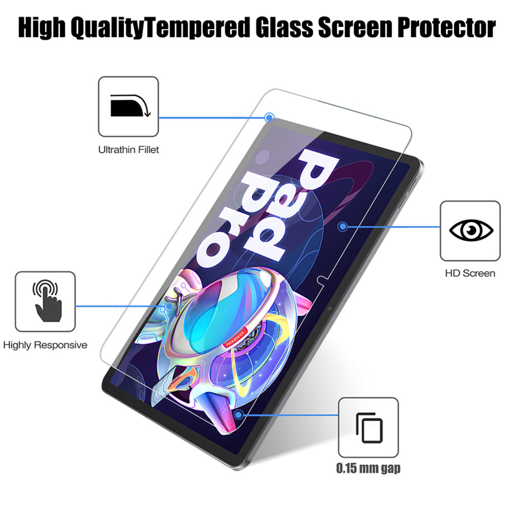 Pelindung layar kaca Tempered, - Lenovo Tablet M10 Accessories ulasan dan harga