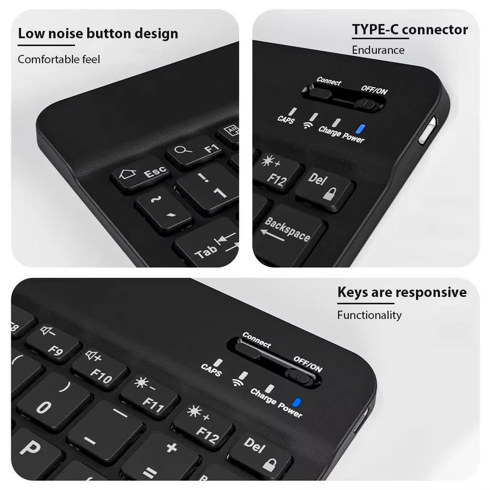 Keyboard Nirkabel Bluetooth Ke - Tablet Ipad Accessories ulasan dan harga
