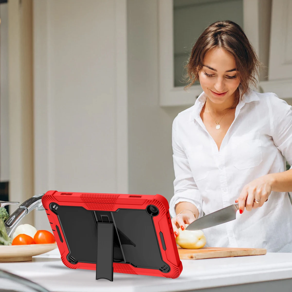 Armor casing berdiri untuk Len - Lenovo Tablet M10 Accessories ulasan dan harga