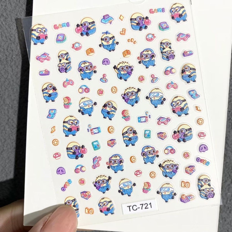 Stiker timbul lucu karakter Mi - Tablet Accessories Set ulasan dan harga