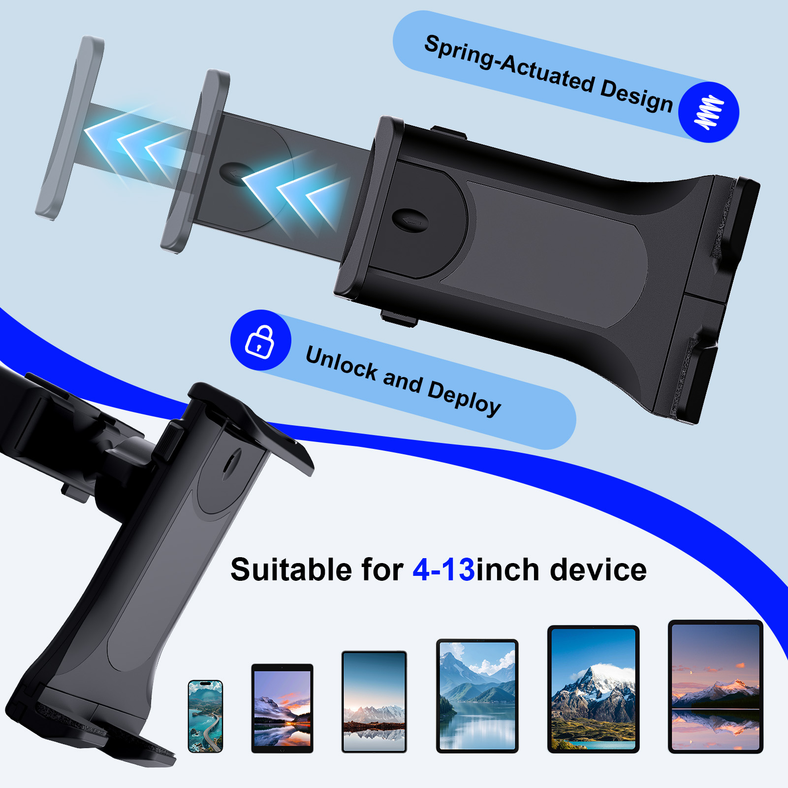 Dudukan Tablet Mobil Universal - Xiaomi Tablet Accessories ulasan dan harga