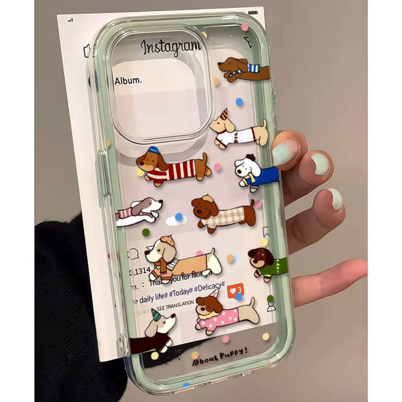 Casing Transparan 2in1 Motif A - Samsung Galaxy A55 ulasan dan harga