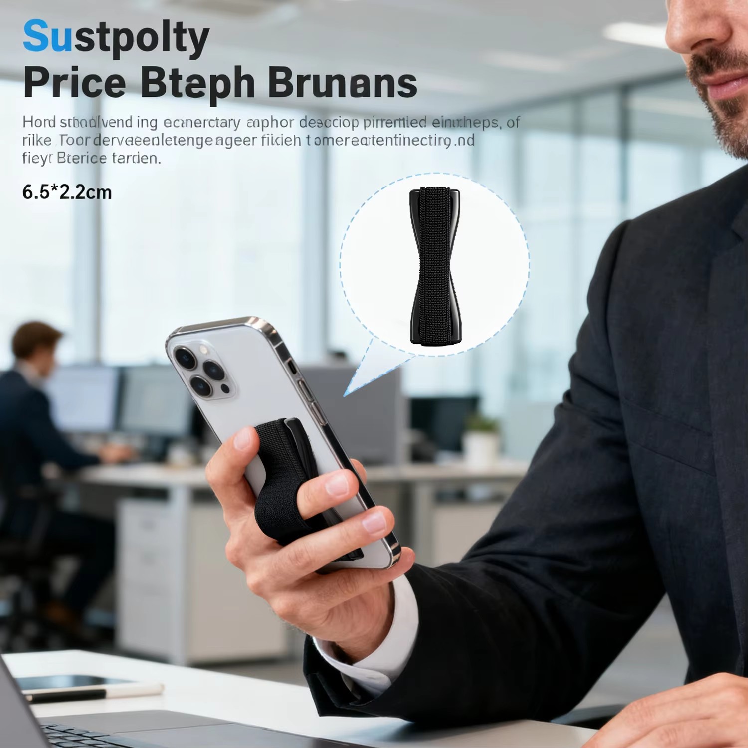 Tali Elastis Pegangan Ponsel P - Xiaomi Tablet Accessories ulasan dan harga