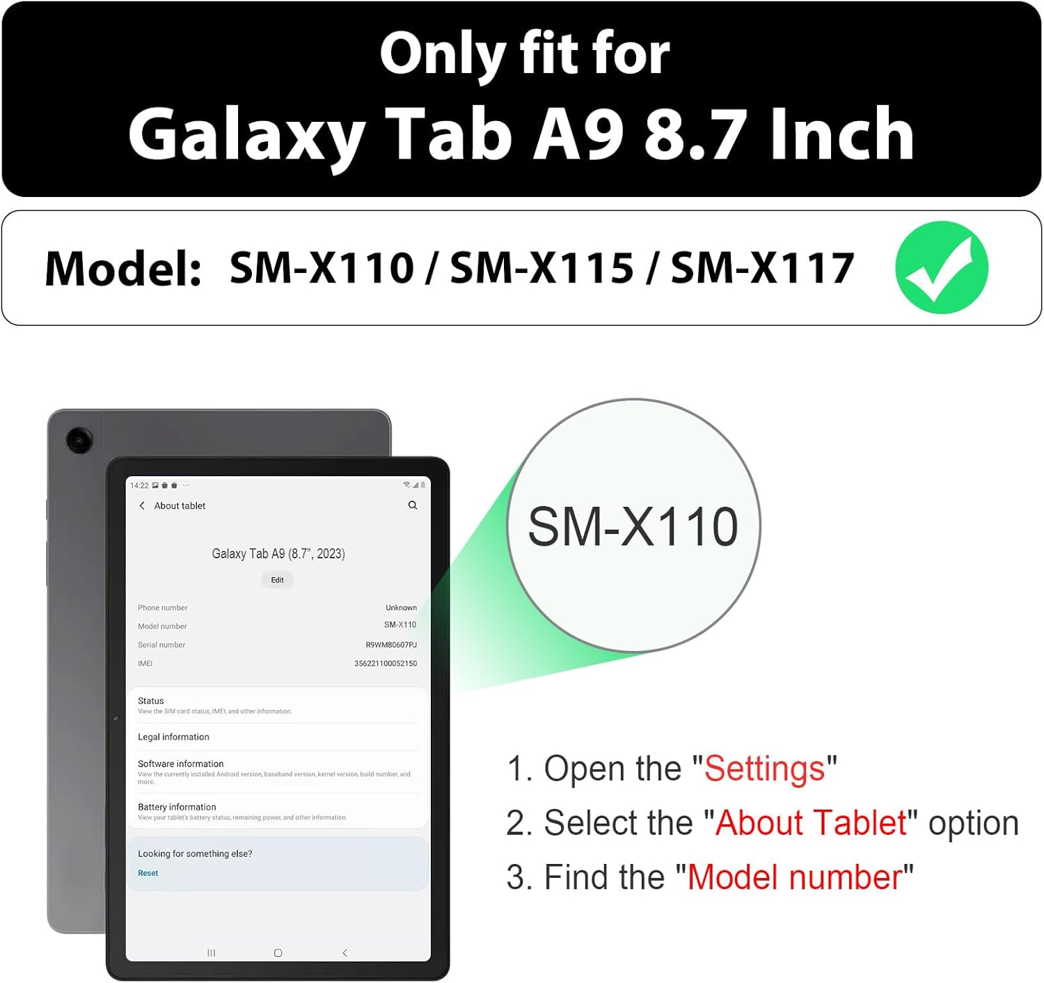 Untuk Samsung Galaxy Tab A9 20 - Tablet A9 Accessories ulasan dan harga