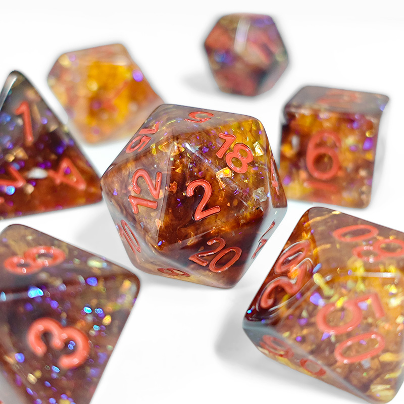 Set Dadu Polihedral Resin Konf - Tablet Accessories Kit ulasan dan harga
