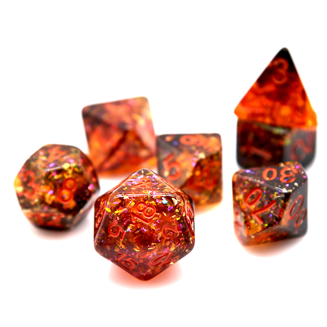 Set Dadu Polihedral Resin Konf - Tablet Accessories Kit ulasan dan harga